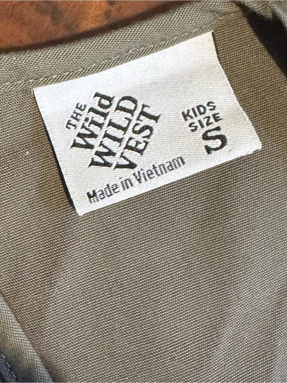 Junior Ranger Kids Costume Vest - Glacier National Park - Picture 4 of 6